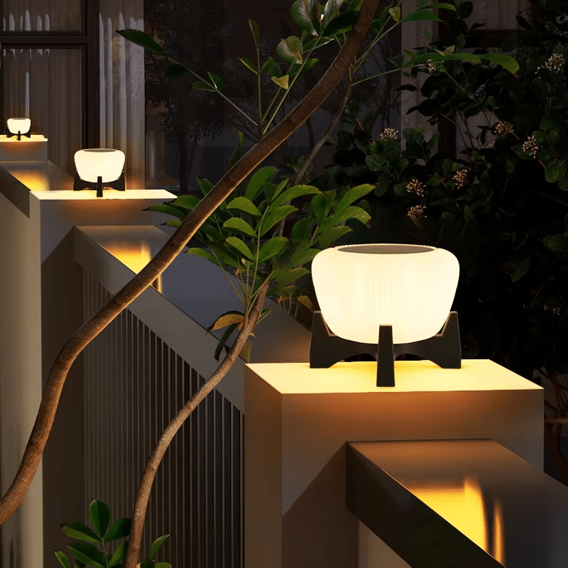 Solar Landing Light Outdoor LED Pathway Lamp