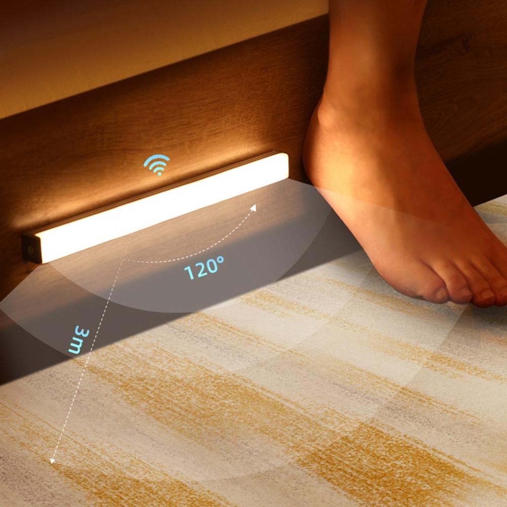 LED Night Light Motion Sensor Wall Fixture