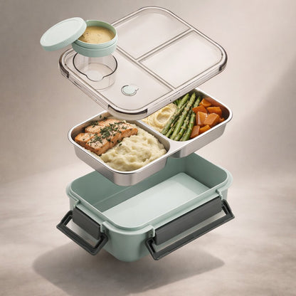 Lunch Box Stainless Steel Bento Box