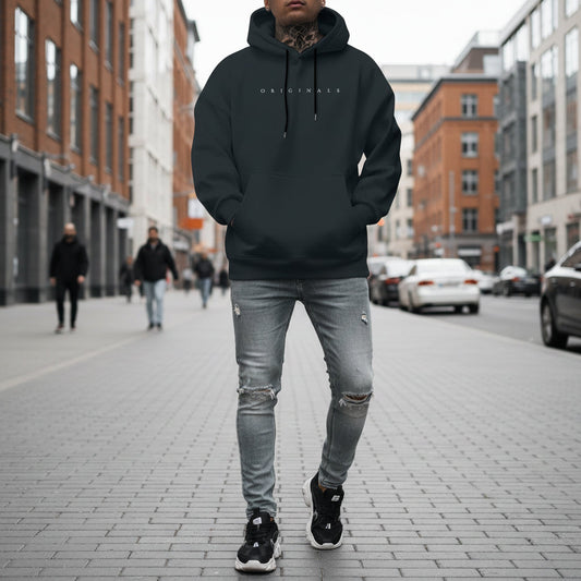 Mens Oversized Hoodie Long Sleeves