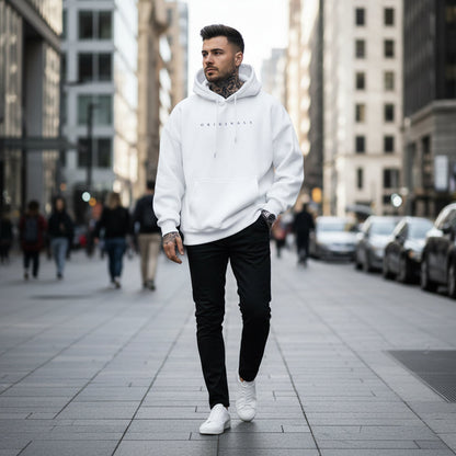 Mens Oversized Hoodie Long Sleeves