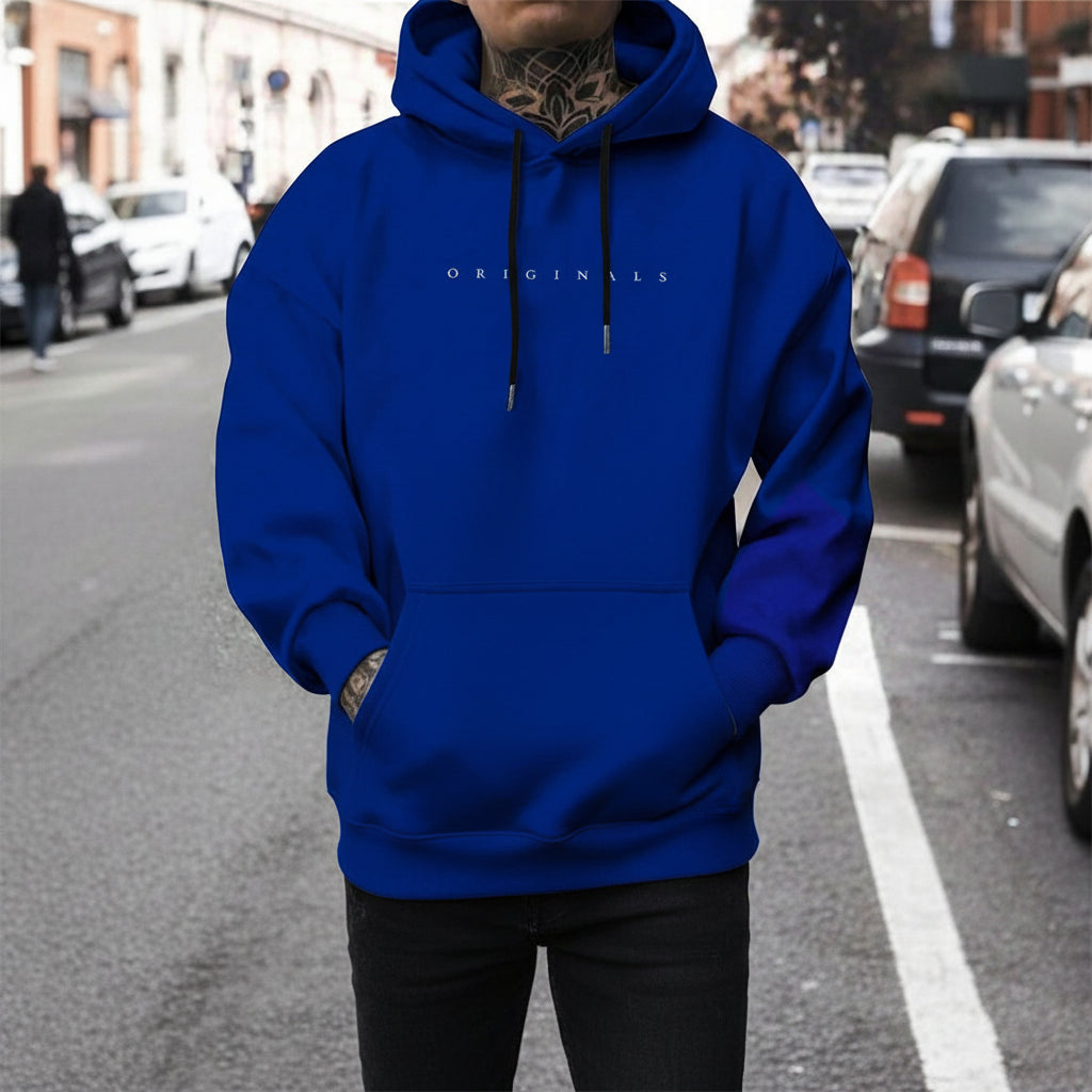 Mens Oversized Hoodie Long Sleeves