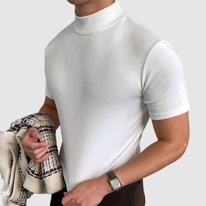 Men's Stretch T Shirt Short Sleeve Luxurious