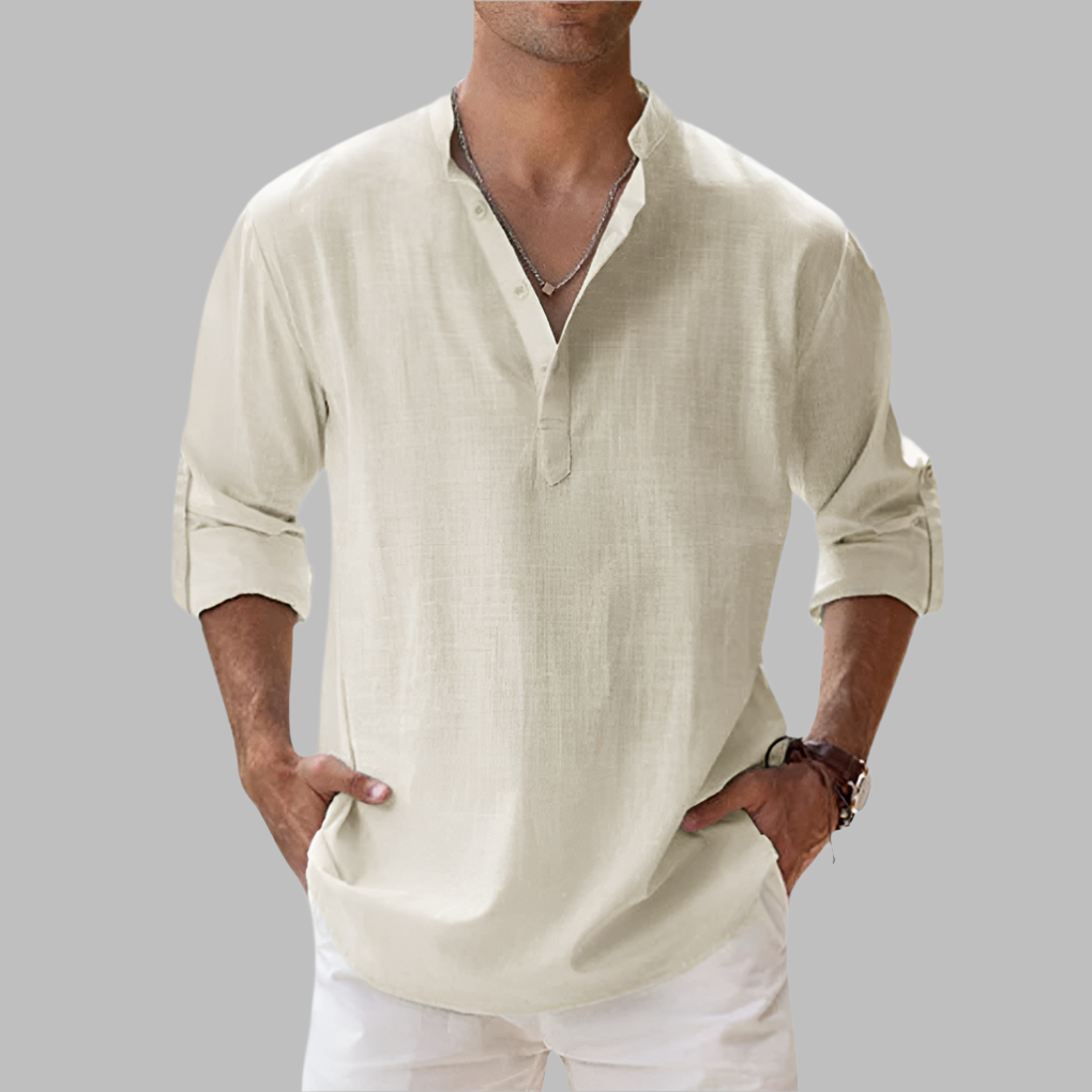 Men's Summer Shirt Relaxed Fit Casual Shirt