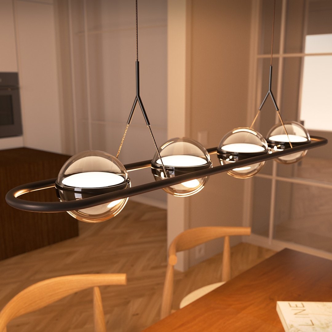 Modern Pendant Light Adjustable Sleek Design