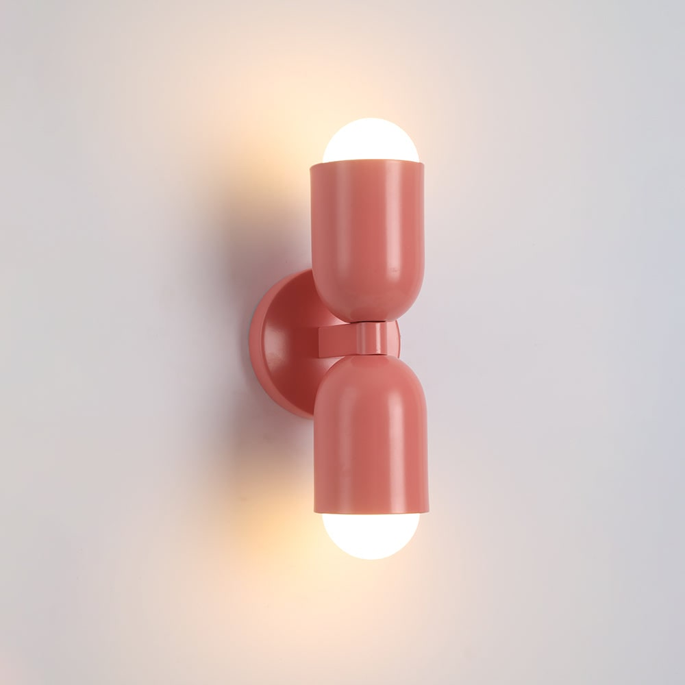 Modern Wall Lamp Indoor Lighting Dual Bulb