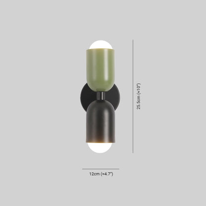 Modern Wall Lamp Indoor Lighting Dual Bulb