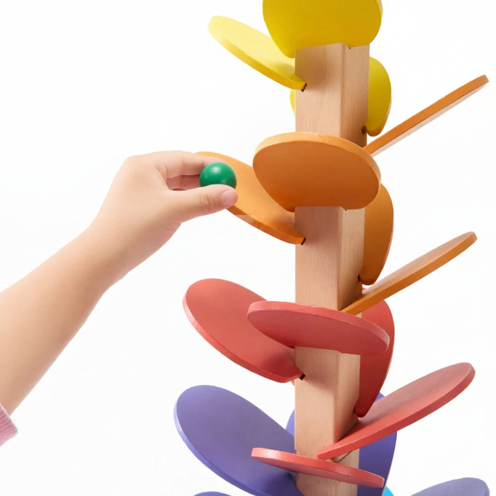 Musical Tree Toy Toddlers Colorful Wooden