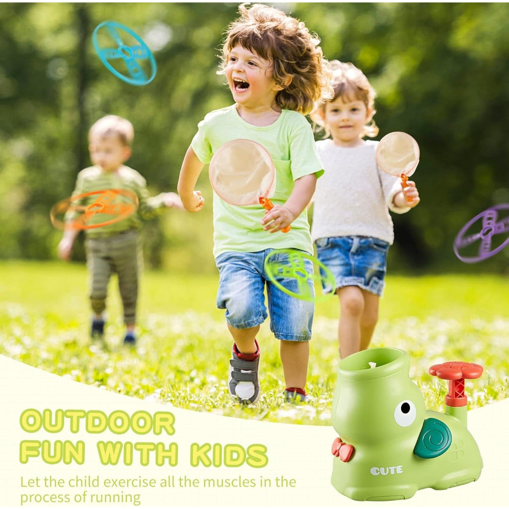 Outdoor Play Equipment Flying Disc Launcher