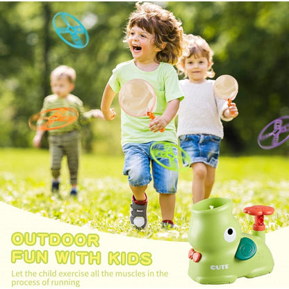 Outdoor Play Equipment Flying Disc Launcher