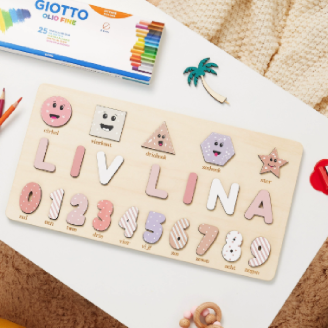 Personalized Puzzle Educational Toy Toddlers