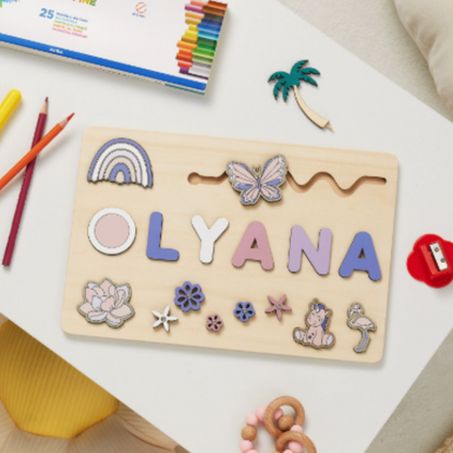 Personalized Puzzle Educational Toy Toddlers