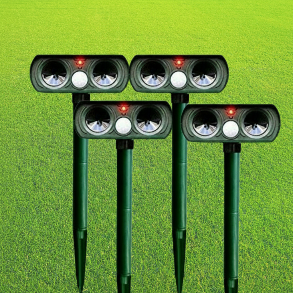 Solar Powered Pest Repeller Outdoor Animal