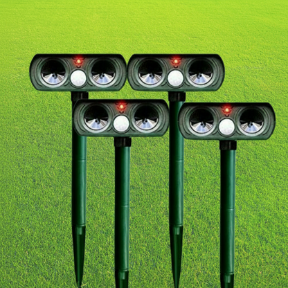 Solar Powered Pest Repeller Outdoor Animal