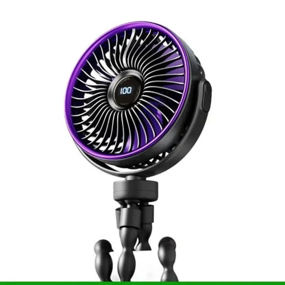 Portable Battery Operated Clip On Fan