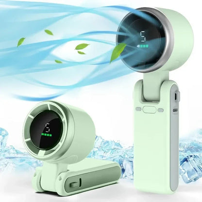 Portable Fan Neck Handheld Rechargeable Clip