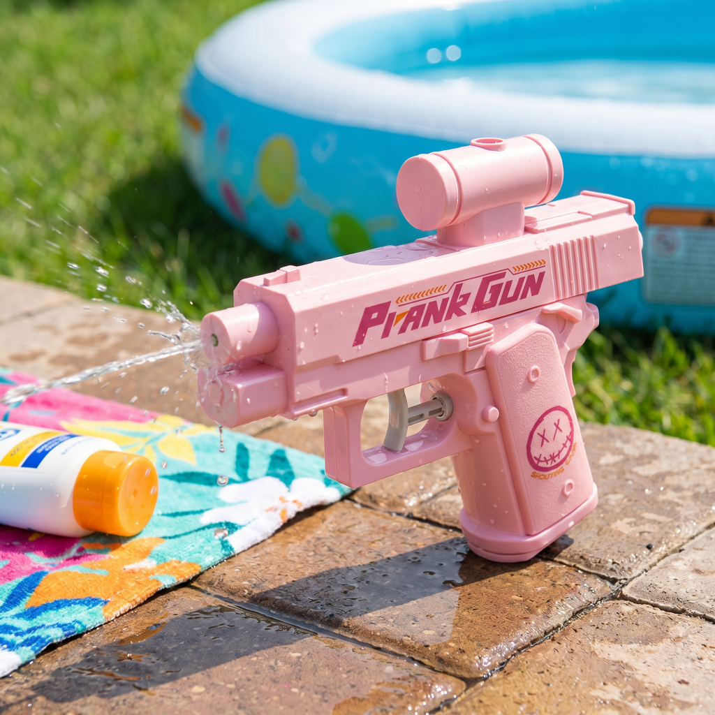 Prank Water Gun Kids Toy Double Sided