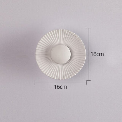 Hasna Sunray Wall Lamp Modern Metallic Sun