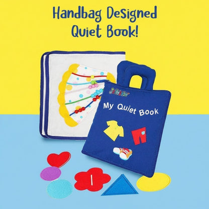 Quiet Book Montessori Fabric Learning