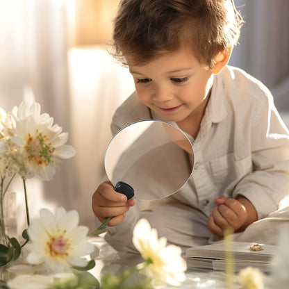 Round Adjustable Magnifying Lens Reading