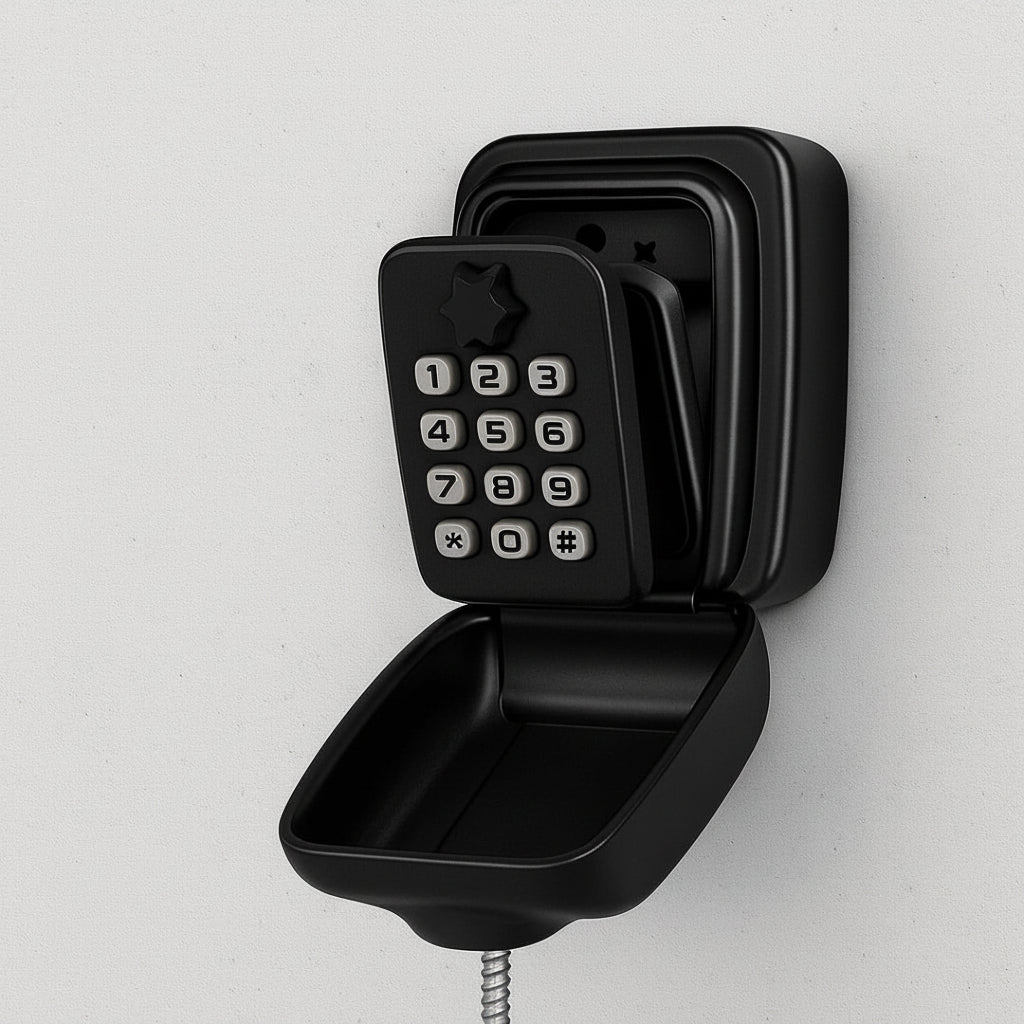 Key Lock Box Wall Mounted Outdoor Waterproof