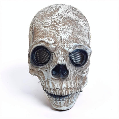 Halloween Costume Mask Skull Moving Jaw