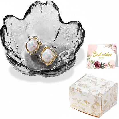 Mothers Day Flower Jewelry Dish Ceramic Ring