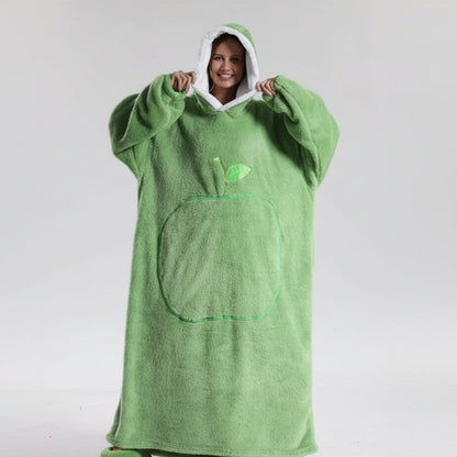 Snuggie Wearable Blanket Hooded Cozy Winter