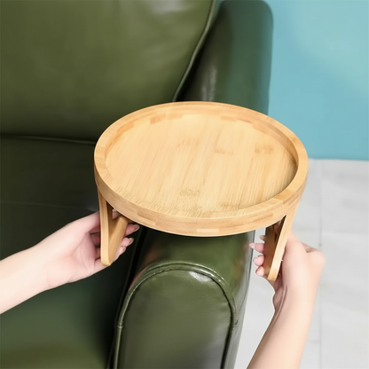 Sofa Side Table Armrest Tray Adjustable