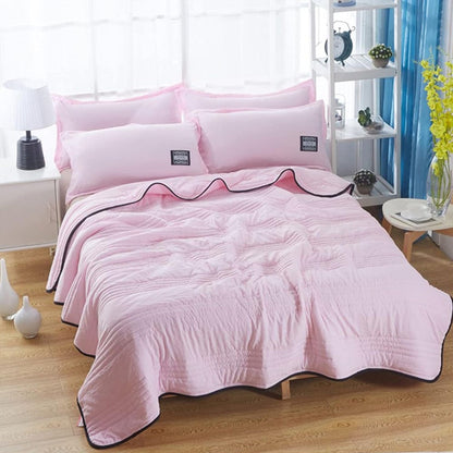 Soft Summer Cooling Blanket Gentle Skin Bed