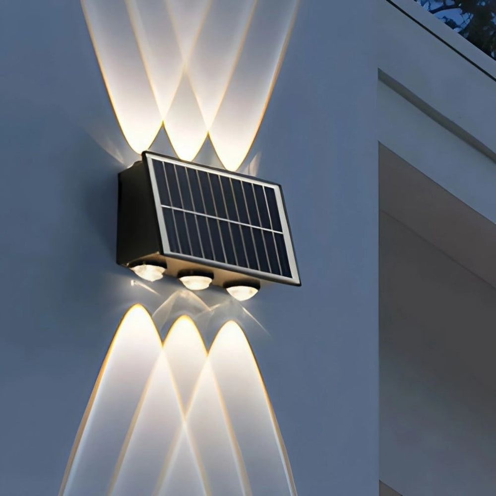 Solar Powered Outdoor Lighting Wall Garden