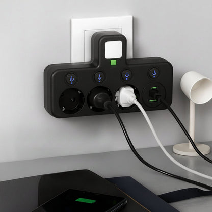 Surge Protection Power Strip USB Outlets