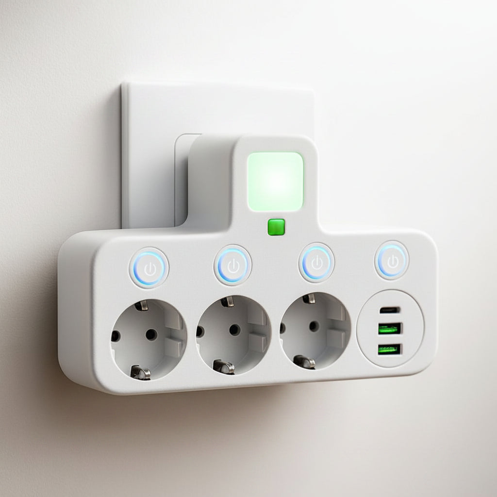 Surge Protection Power Strip USB Outlets