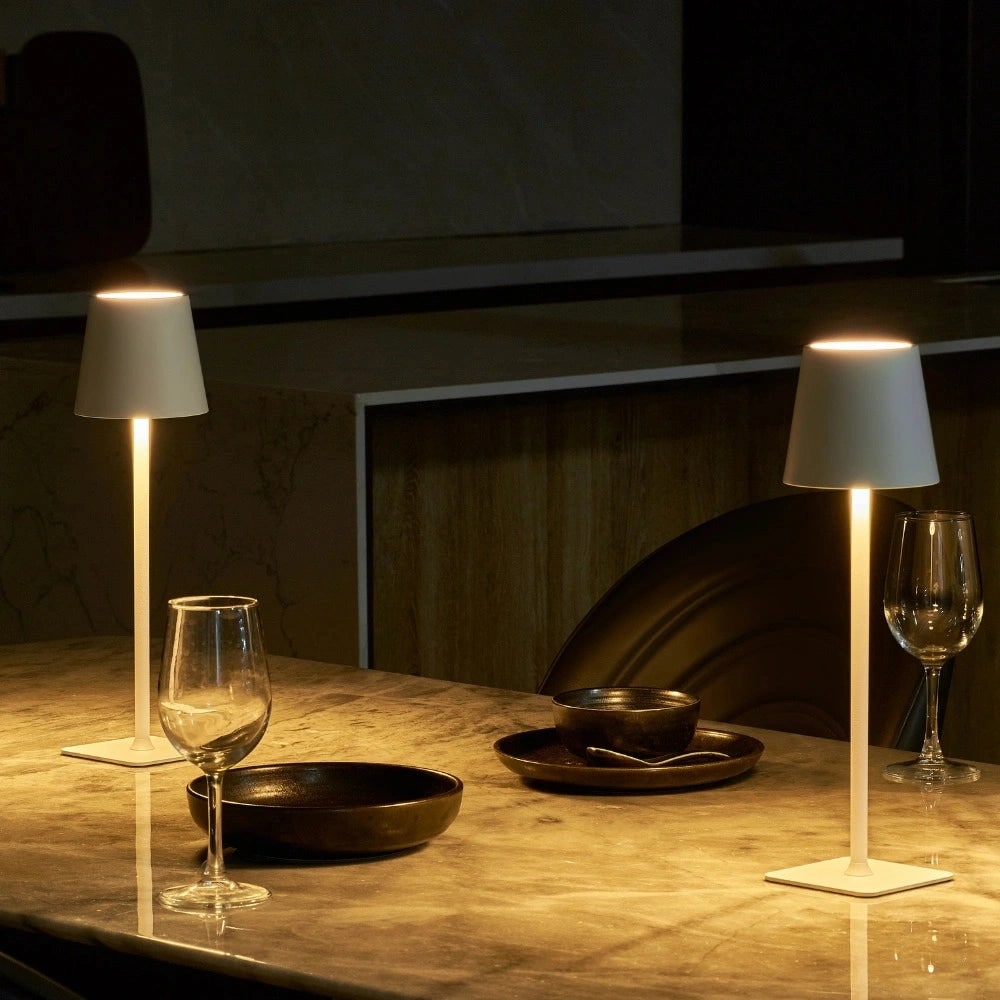 Table Lamp Cordless Touch Dimmable Modern
