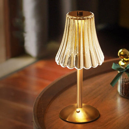 Table Lamp Crystal Cordless Rechargeable