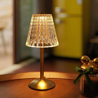 Table Lamp Crystal Cordless Rechargeable