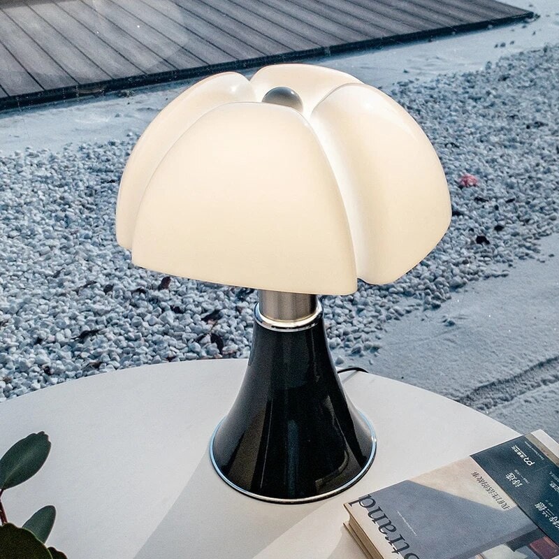 Table Lamp Flower Dimmable Adjustable Steel