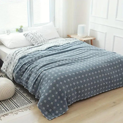 Throw Blanket Cotton Blanket Fluffy