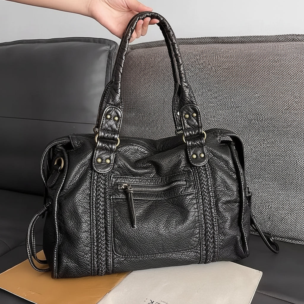 Womens Large Adjustable Strap Retro Style