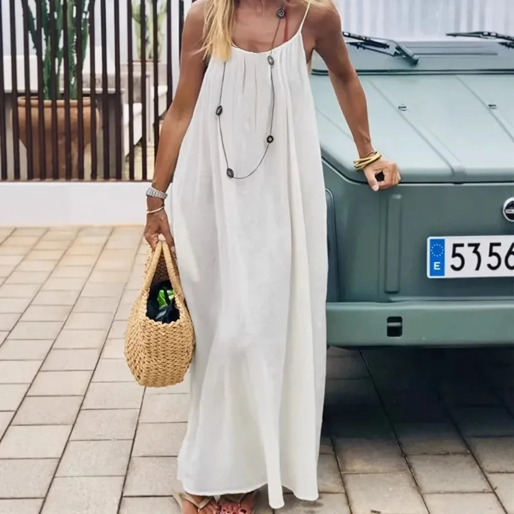 Women's Dress Casual Sleeveless Maxi