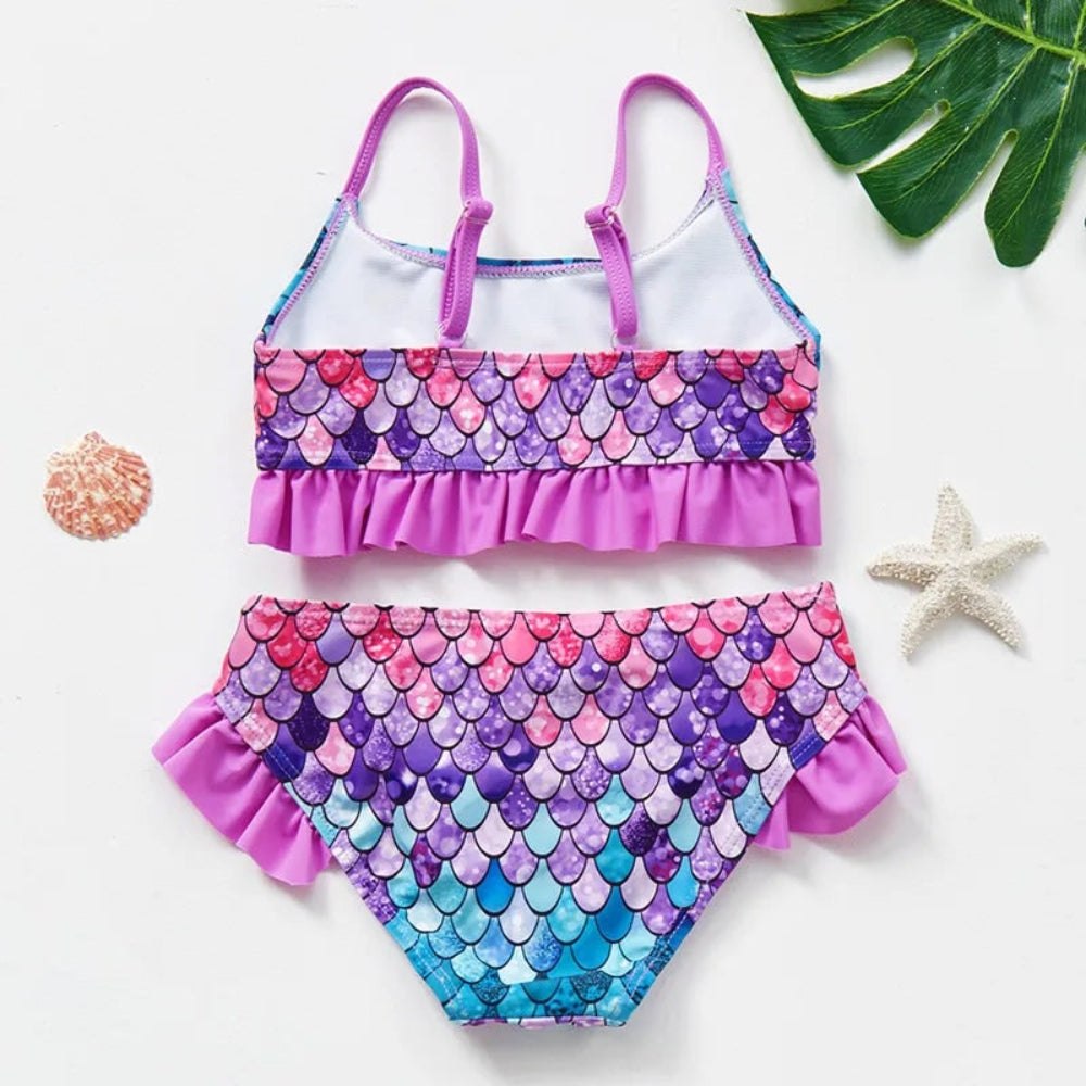 Women's Swimsuit Bikini Set Kids Swimwear