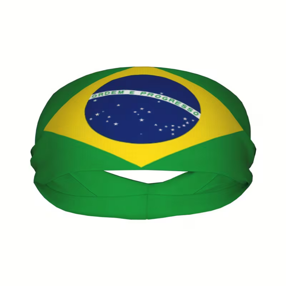 World Cup Brazil Flag Sports Headband Soccer