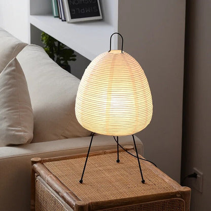Japanese Rice Paper Table Lamp Minimalist